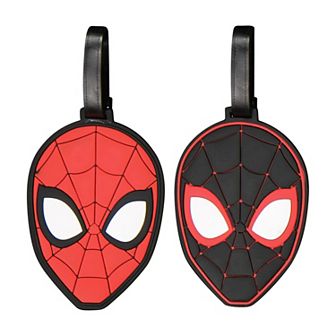 ful 2 pc Marvel Spider-Man & Miles Morales Luggage Tag Set