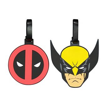 ful Deadpool & Wolverine 2 pc Luggage Tag Set