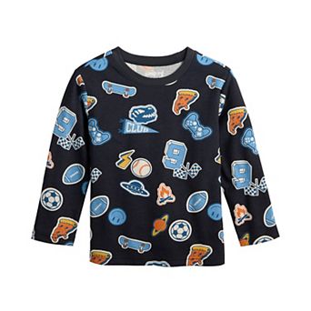 Baby & Toddler Jumping Beans® Printed Long Sleeve Graphic Tee