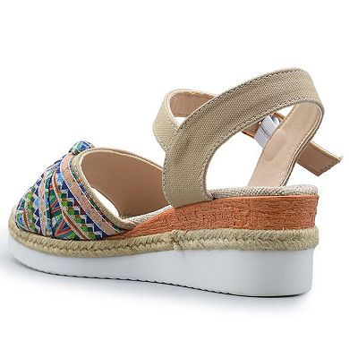 Henry Ferrera Comfort-ART Women's Cushioned Slip-On Multi Comfort Sandals
