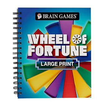 Brain Games Wheel of Fortune® Large Print Puzzle Book