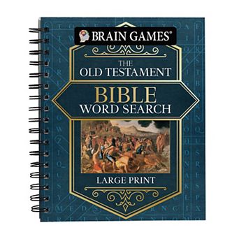Brain Games Large Print Bible Word Search: The Old Testament