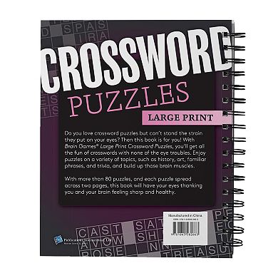 Brain Games Large Print Crossword Puzzles
