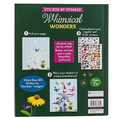 Sticker By Number™ Whimsical Wonders Activity Book