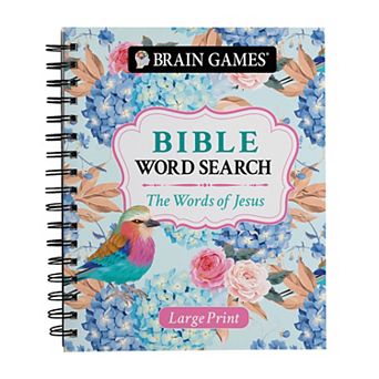 Large Print Bible Word Search: The Words of Jesus