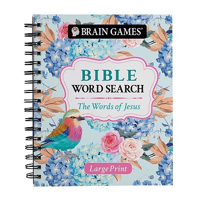 Large Print Bible Word Search: The Words of Jesus
