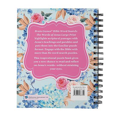 Large Print Bible Word Search: The Words of Jesus