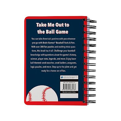 Baseball Facts & Fun Mini Activity Book