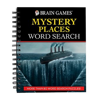 Mystery Places Word Search Activity Book