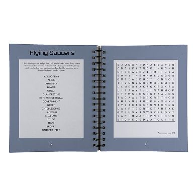 Mystery Places Word Search Activity Book
