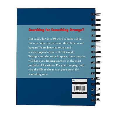 Mystery Places Word Search Activity Book