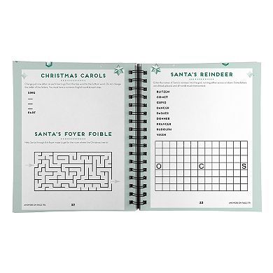 Christmas Puzzles Activity Book