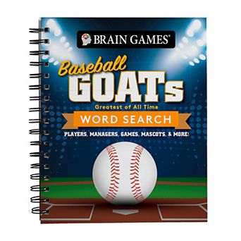 Baseball GOATs Word Search Activity Book