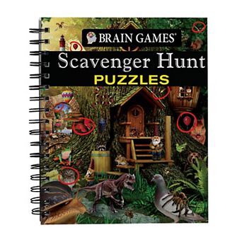 Scavenger Hunt Puzzles Activity Book