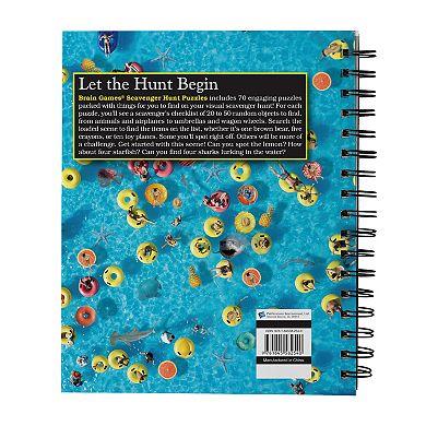 Scavenger Hunt Puzzles Activity Book