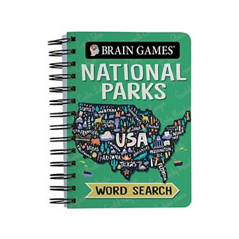 Mini National Parks Word Search Activity Book