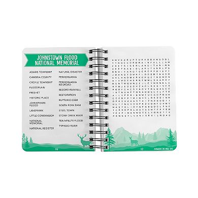Mini National Parks Word Search Activity Book