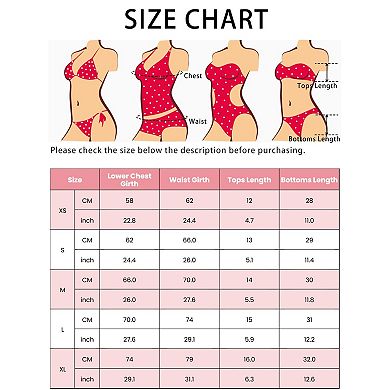 2 Sets Women's Halter Leopard Print Bandeau Bikini Sets, High Waist Swimwear Bathing Suits