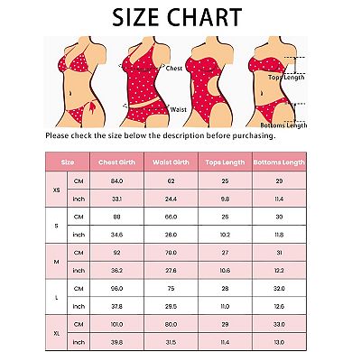 2 Sets Women's Halter Lace Up Bikini Sets, Swimsuit High Cut Triangle Thong Bottom