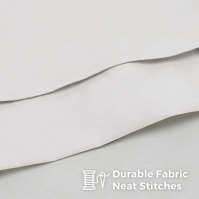 Tailored Bed Skirt - 18 inch Drop Bedskirt with Split Corners - Blissford