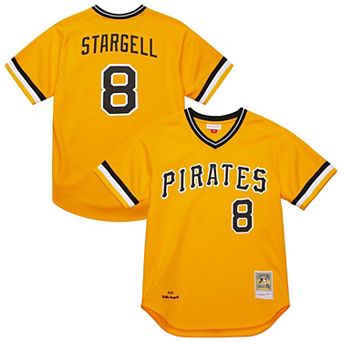 Men's�Mitchell & Ness Willie Stargell Gold Pittsburgh Pirates 1979 Throwback Authentic Jersey