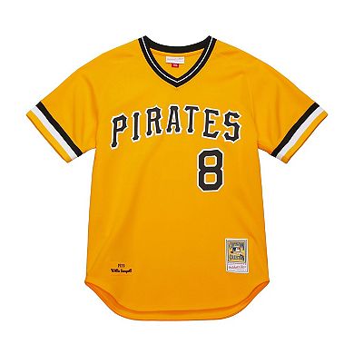 Men's Mitchell & Ness Willie Stargell Gold Pittsburgh Pirates 1979 Throwback Authentic Jersey