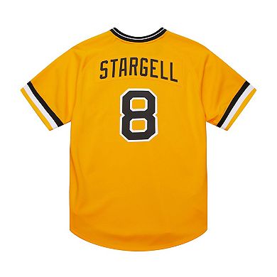 Men's Mitchell & Ness Willie Stargell Gold Pittsburgh Pirates 1979 Throwback Authentic Jersey