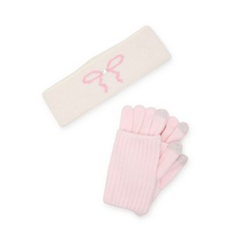 Juniors' madden girl 2 pc Headband & Gloves Gift Set