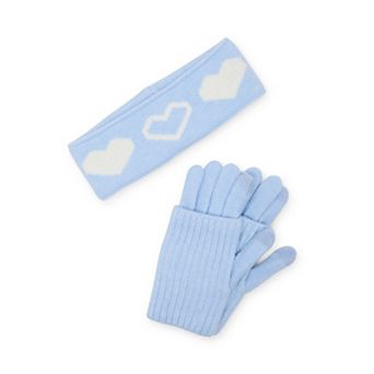 Juniors' madden girl 2 pc Headband & Gloves Gift Set