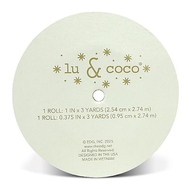 Lu & Coco 2-pk. Small and Large Velvet Ribbon