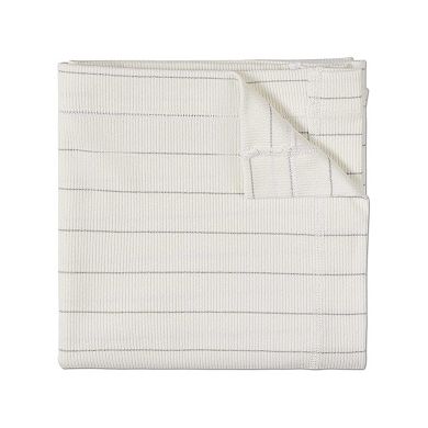 3 Piece Unisex Baby Ribbed Shimmer Stripe Footie Set