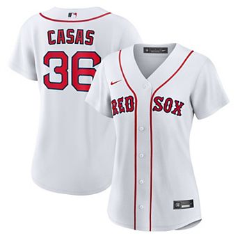 Women's Nike Triston Casas White Boston Red Sox Home Replica Jersey
