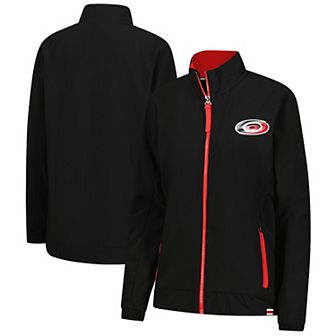 Women's�Fanatics Black Carolina Hurricanes Authentic Pro Full-Zip Coaches Jacket