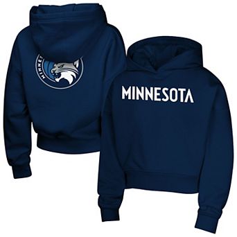 Girls Youth Navy Minnesota Lynx Closer Pullover Hoodie