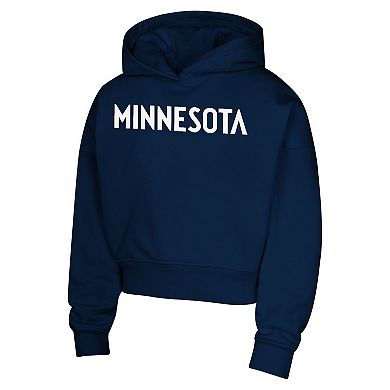 Girls Youth Navy Minnesota Lynx Closer Pullover Hoodie