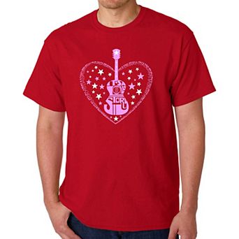 It's A Love Story - Men's Word Art T-Shirt