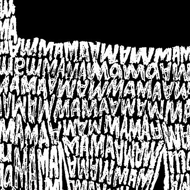 Women's Plus Size Word Art T-shirt - Llama Mama