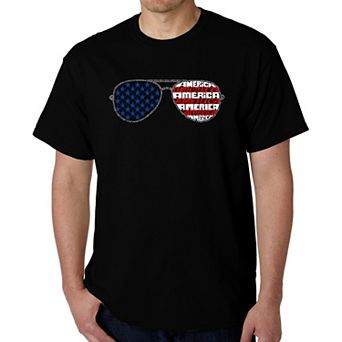 Americana Sunglasses - Men's Word Art T-Shirt