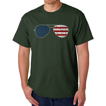 Americana Sunglasses - Men's Word Art T-Shirt
