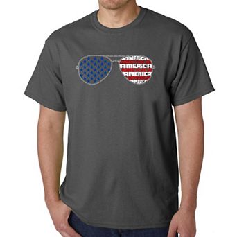 Americana Sunglasses - Men's Word Art T-Shirt