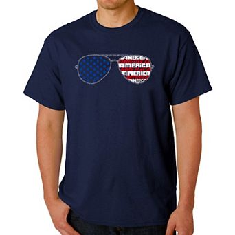 Americana Sunglasses - Men's Word Art T-Shirt