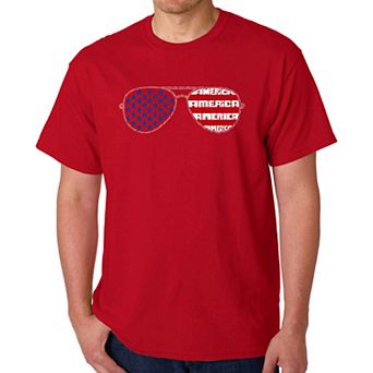 Americana Sunglasses - Men's Word Art T-Shirt