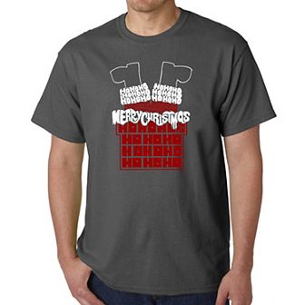 Chimney Santa - Men's Word Art T-Shirt