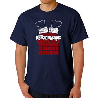 Chimney Santa - Men's Word Art T-Shirt