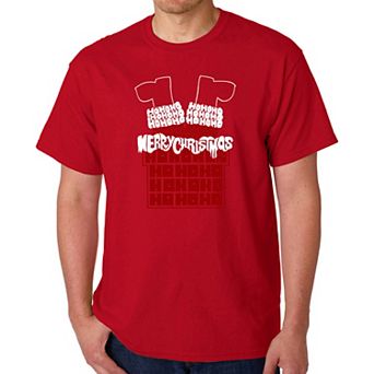 Chimney Santa - Men's Word Art T-Shirt