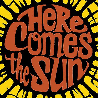 Women's Plus Size Word Art V-Neck - Sunflower