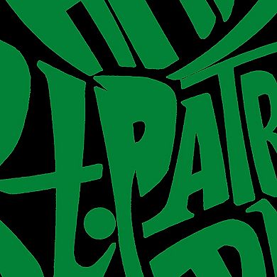 Women's Plus Size Word Art T-shirt - St. Patrick's Day Shamrock