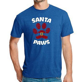 Santa Paws - Men's Premium Blend Word Art T-Shirt