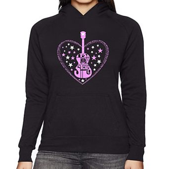 It's A Love Story - Women's Word Art Hooded Sweatshirt