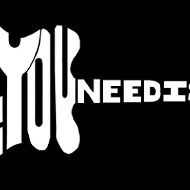 Women's Plus Size Word Art V-Neck - All You Need Is Love